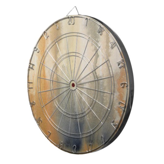 Waterverf Sienna Wilds Abstract Dartbord (Voorkant Rechts)