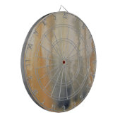 Waterverf Sienna Wilds Abstract Dartbord (Voorkant Links)