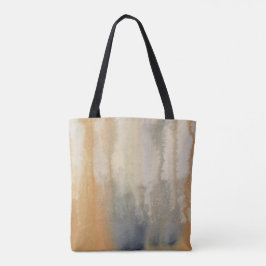 Waterverf Sienna Wilds Abstract Tote Bag