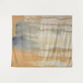 Waterverf Sienna Wilds Abstract Wandkleed (Voorkant (horizontaal))