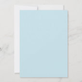 Waterverf  sinaasappel behalve datum save the date (Achterkant)