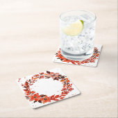 Waterverf sinaasappel kartonnen onderzetters (Insitu)