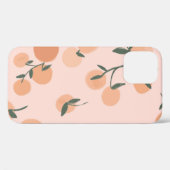 Waterverf sinaasappel vruchten naadloos patroon Case-Mate iPhone case (Achterkant (horizontaal))