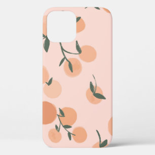 Waterverf sinaasappel vruchten naadloos patroon Case-Mate iPhone case