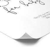 Waterverf sinaasappels, boeken voor baby poster (Hoek)