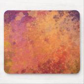 Waterverf Sinaasappels in het glanzende najaar Muismat (Voorkant)