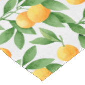 Waterverf sinaasappels of tangerines patroon tafelkleed (Gekanteld)