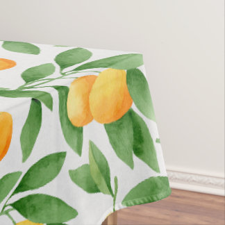 Waterverf sinaasappels of tangerines tafelkleed