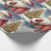  Waterverf Sinterklaas Cadeaupapier (Hoek)