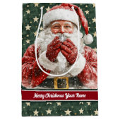 Waterverf Sinterklaas Vakantie Cadeautas Custom (Voorkant)