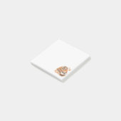Waterverf Sjaal en Koffie, Knus Herfst Post-it® Notes (Schuin)