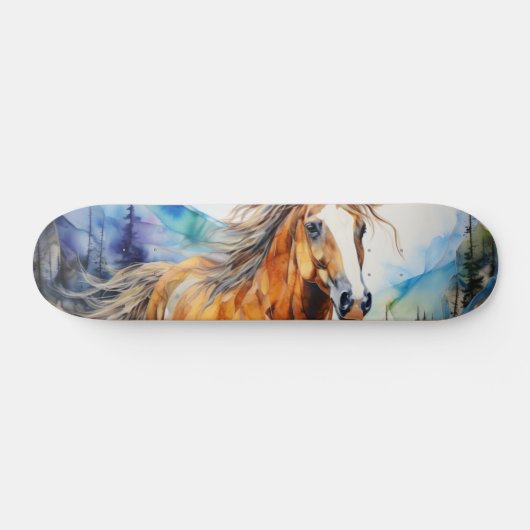 Waterverf Skateboard Deck (Horizontaal)