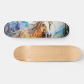 Waterverf Skateboard Deck (Horizontaal)