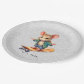 Waterverf Skateboard Mouse Papier Bord (Gekanteld)
