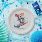 Waterverf Skateboard Mouse Papier Bord (Feest)