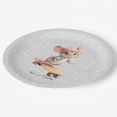 Waterverf Skateboard Mouse Papier Bord (Gekanteld)