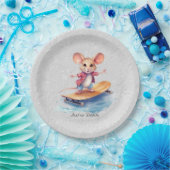 Waterverf Skateboard Mouse Papier Bord (Feest)