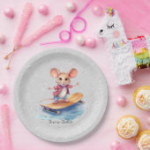 Waterverf Skateboard Mouse Papier Bord (Feest)