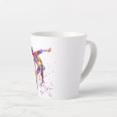 waterverf skater latte mok (Rechterhoek)