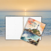 Waterverf Sketch Byron Bay Vuurtoren Monogram | Planner