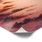 Waterverf Sketch Maui Hawaii Kleurrijk | Perfect Poster (Hoek)