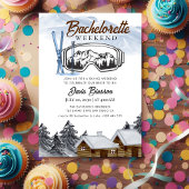 waterverf skiën vrijgezellenweekend kaart