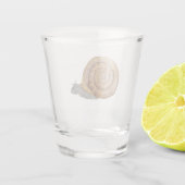 Waterverf slak shot glas (Achterkant)
