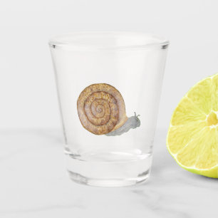 Waterverf slak shot glas