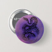 Waterverf slang ronde button 5,7 cm (Voorkant /achterkant)