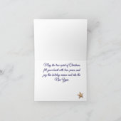 Waterverf Sleigh & Gifts Vrolijk Kerstfeest Feestdagen Kaart (Binnen)