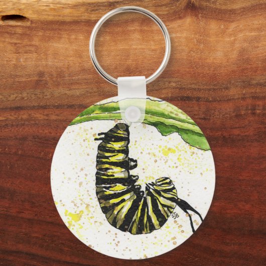 Waterverf Sleutelhanger van de derde pijler (Voorkant)