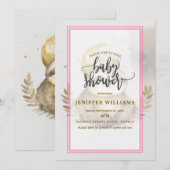 Waterverf Sloth Moon Crown Kaart (Voorkant / Achterkant)