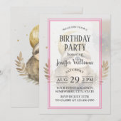 Waterverf Sloth Moon Crown Kaart (Voorkant / Achterkant)