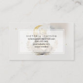 Waterverf Sloth Moon Crown Visitekaartje (Achterkant)