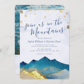 Waterverf sluit zich bij ons aan op de foto van de kaart (Voorkant / Achterkant)