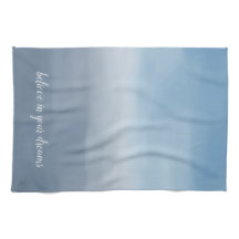 Waterverf Smoky Blue Ombre