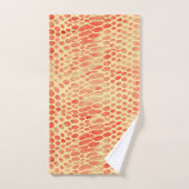 Waterverf Snake Print Bad Handdoek (Handdoek)