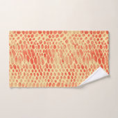 Waterverf Snake Print Bad Handdoek (Handdoek)