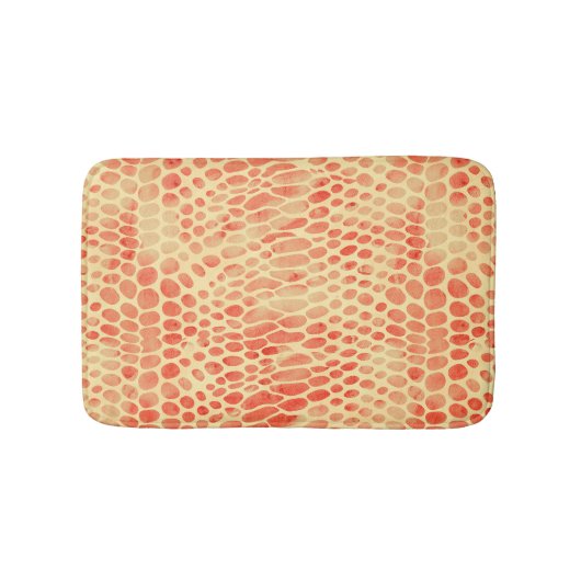 Waterverf Snake Print Badmat (Voorkant)