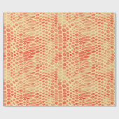 Waterverf Snake Print Cadeaupapier (Vlak)