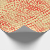 Waterverf Snake Print Cadeaupapier (Hoek)