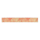 Waterverf Snake Print Grosgrain Lint (Voorkant)