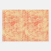 Waterverf Snake Print Inpakpapier Vel (Voorkant 3)