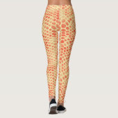Waterverf Snake Print Leggings (Achterkant)