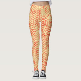 Waterverf Snake Print Leggings