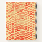 Waterverf Snake Print Notitieboek (Achterkant)