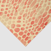 Waterverf Snake Print Tissuepapier (Detail)