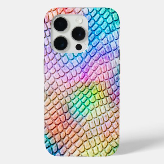 Waterverf Snakeskin Case-Mate iPhone Case (Achterkant)