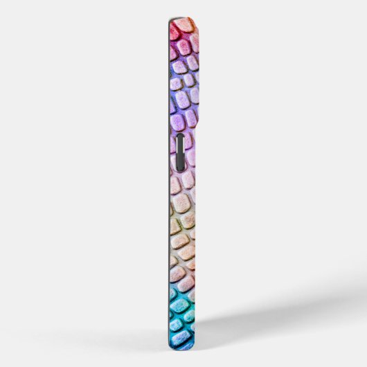 Waterverf Snakeskin Case-Mate iPhone Case (Achterkant / Rechts)