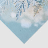 Waterverf sneeuwbalkunst tissuepapier (Detail)